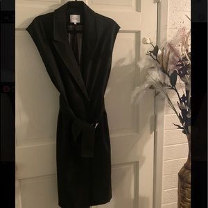 J.O.A. Long Duster Belted Medium Vest